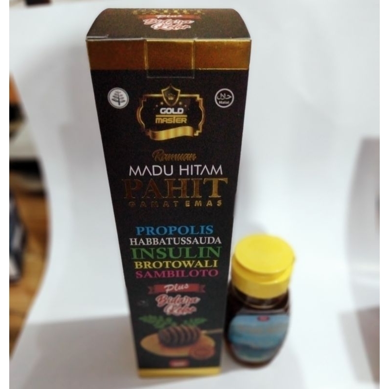 

Madu Hitam Pahit plus daun kelor klasik Dan Mengobati Diabetes Gula Darah Tinggihitam pahit 470gr #promo bonus madu manis mix 130gr#Madu herbal pahit