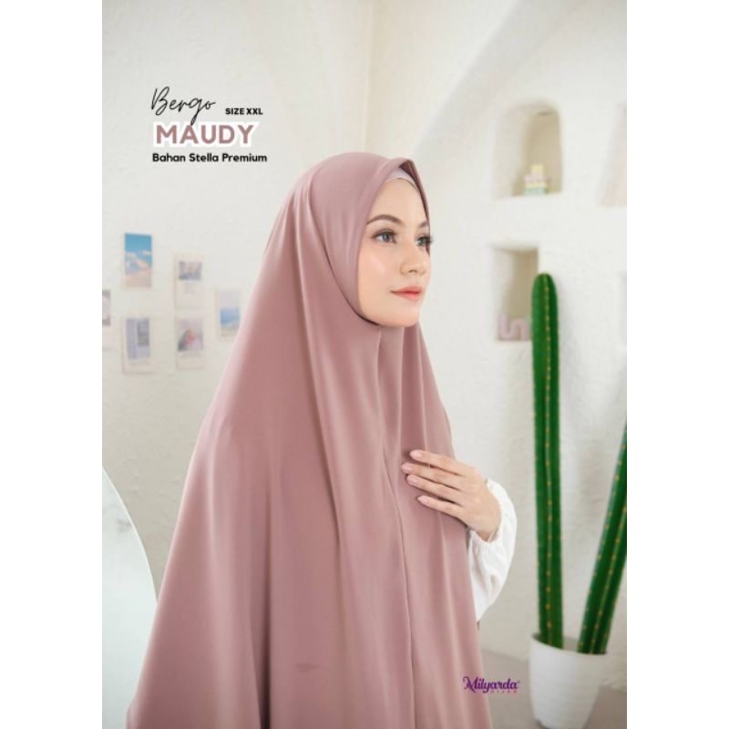 HIJAB MAUDY MILYARDA krudung syar'i Hijab segitiga instan