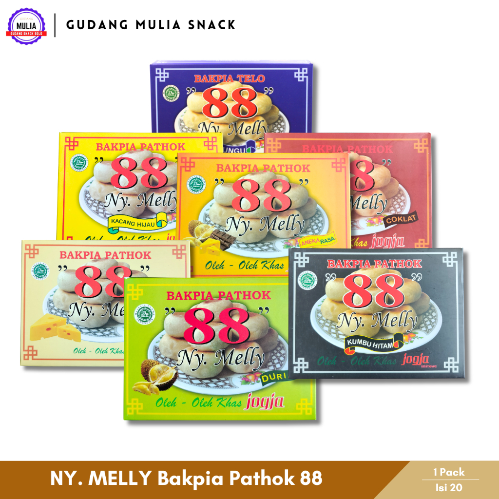 

NY. MELLY Bakpia Pathok 88 | Bakpia Basah