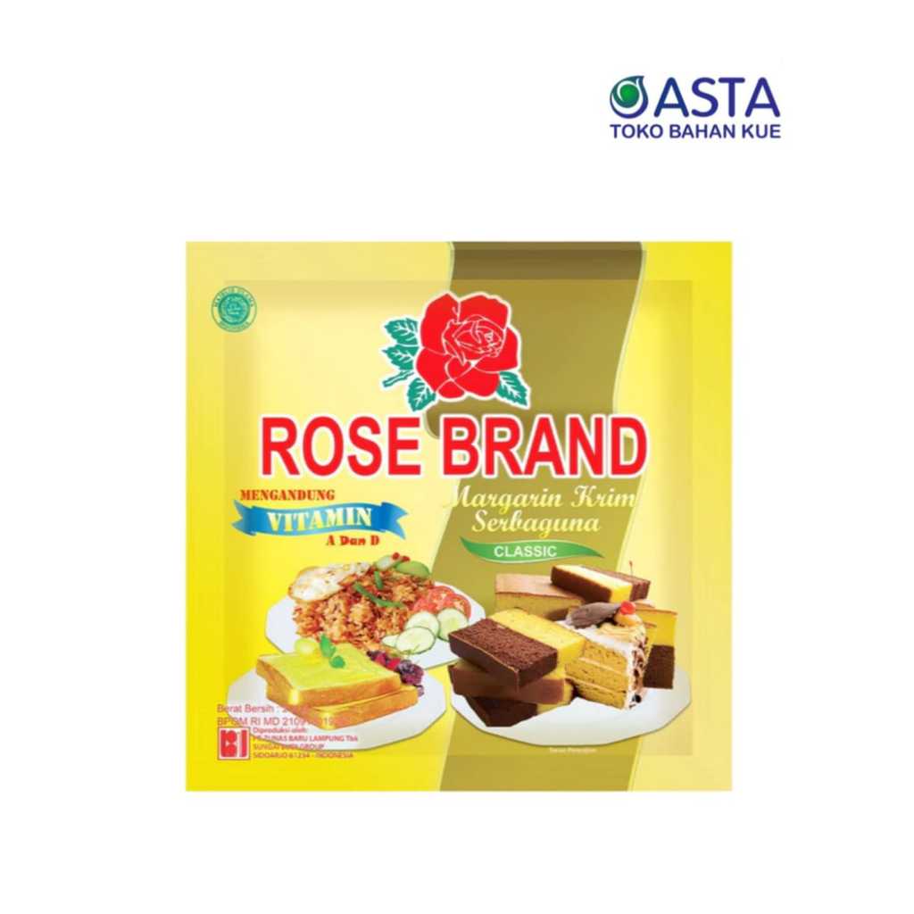 

Rose Brand Margarin Krim Serbaguna 200 Gr