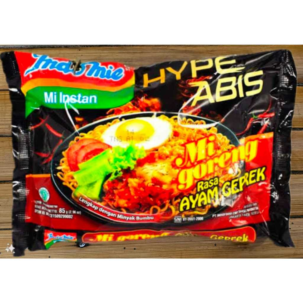 

Indomie Goreng Mie Ayam Geprek