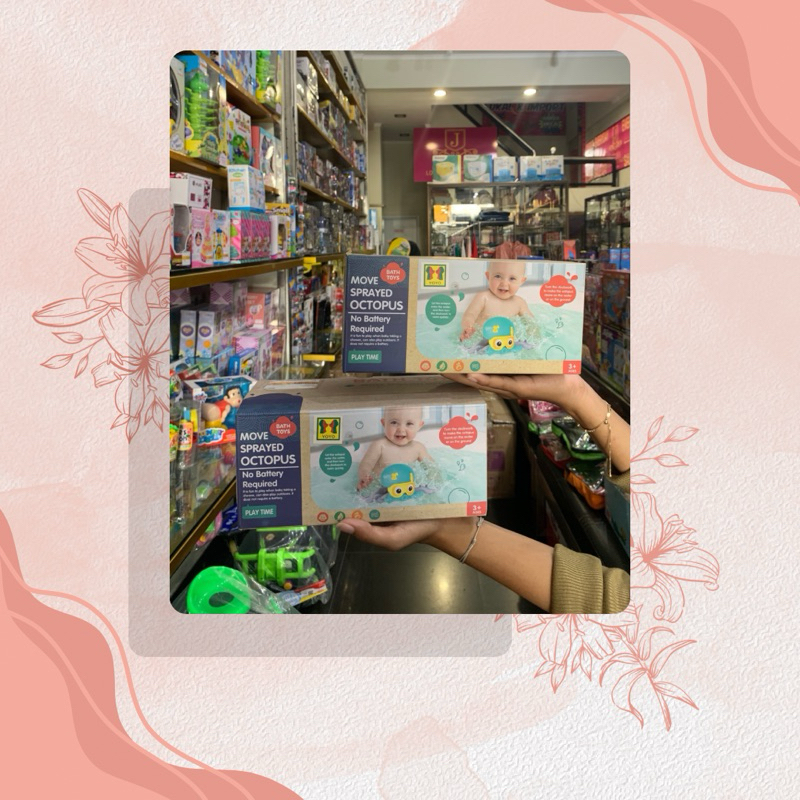Mainan Gurita / Octopus Bath Toys JT03231