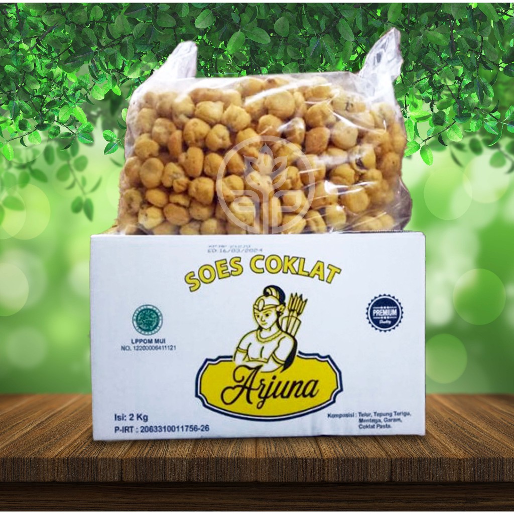 

Arjuna Soes Kemasan 2 Kg - Snack Halal,isi Krim Cokelat Lumer, Resmi Terdaftar