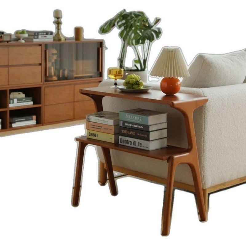 meja kopi jati side table meja kecil