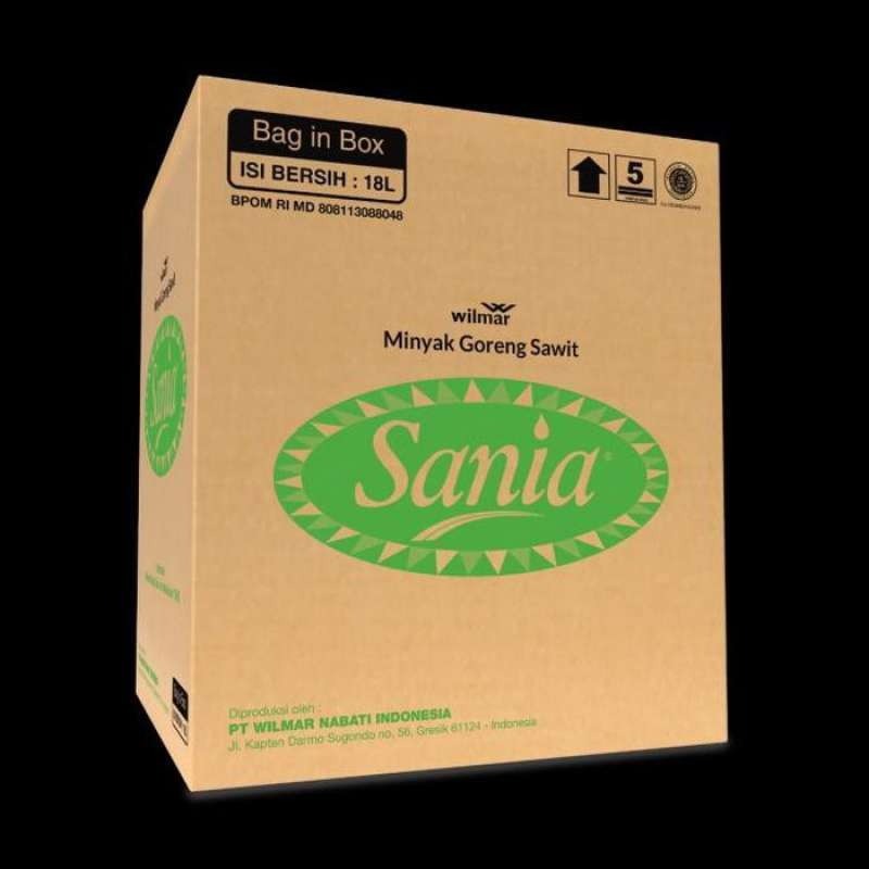 

MINYAK SANIA BIB 18 LITER