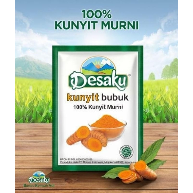 

Desaku Kunyit Bubuk sachet ( 7,5 gr )