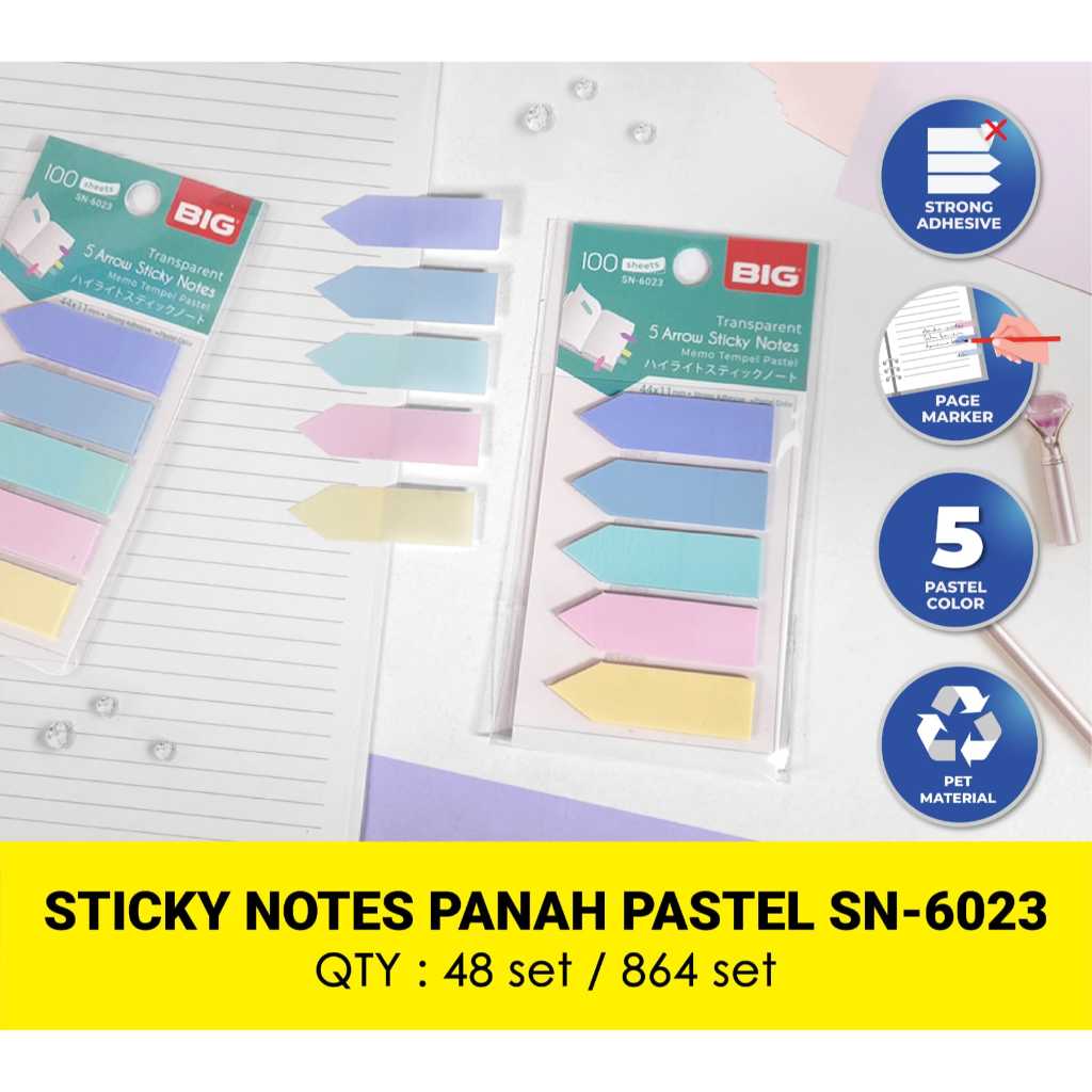 

STICKY NOTES PANAH BIG SN-6023