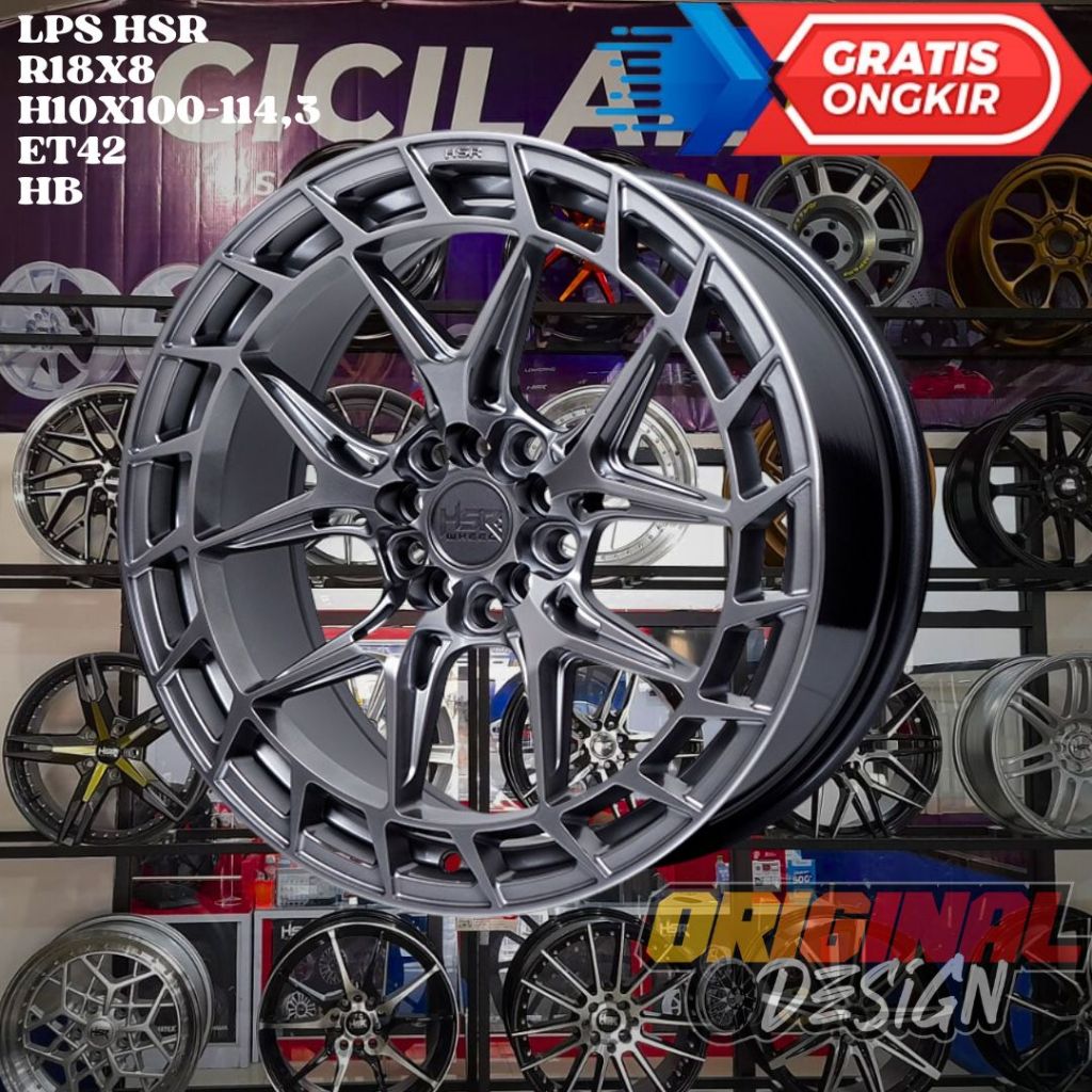 Velg Mobil Ring 18 HSR LPS R18 UNTUK XENIA , XTRAIL , CAPTIVA , HARIER
