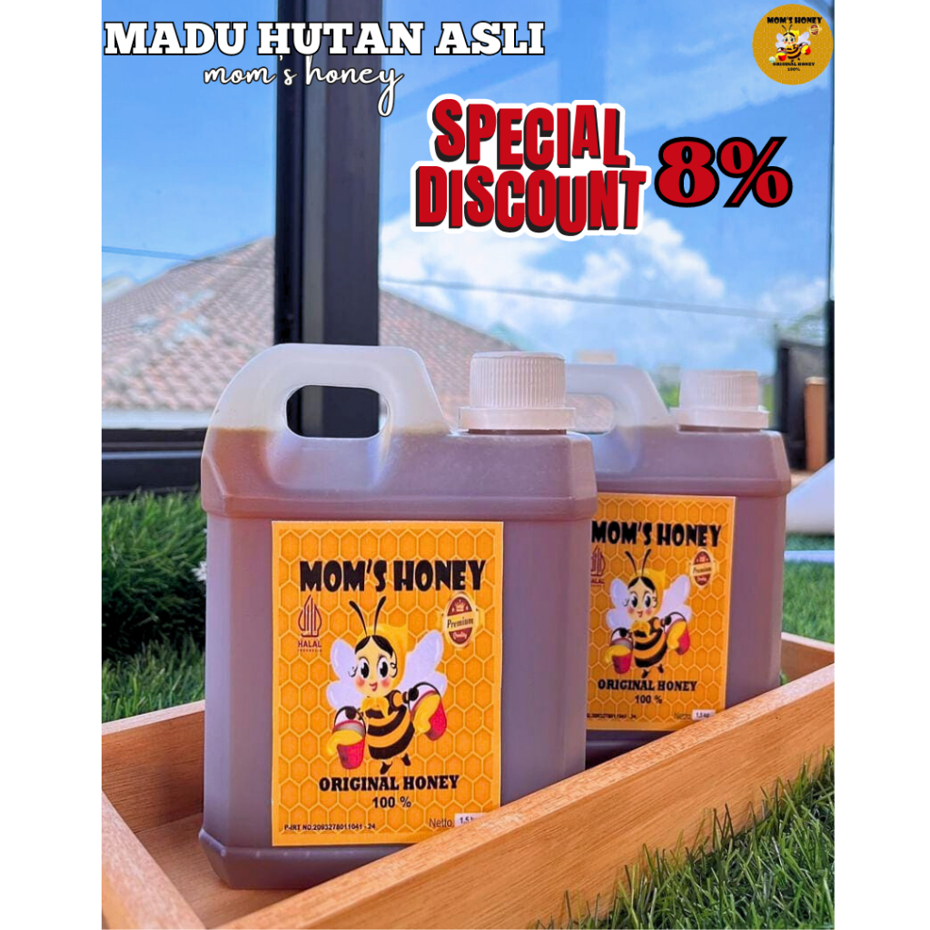 

Madu Asli 1.5 KG By Moms Honey Membantu Meningkatkan Stamina Dan Imunitas Tubuh