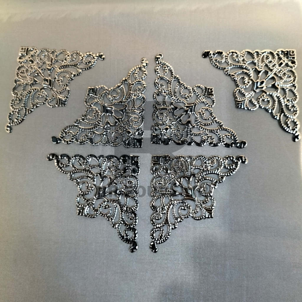 Hiasan Mahar Charm / Sudut Siku Wayang / Besi Mahar / Sudut Siku Hantaran