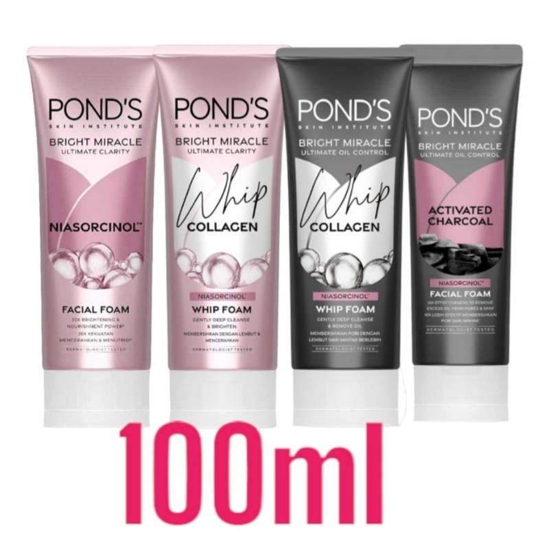 Ponds Bright Beauty Facial Foam 100/50gr (KEMASAN BARU)
