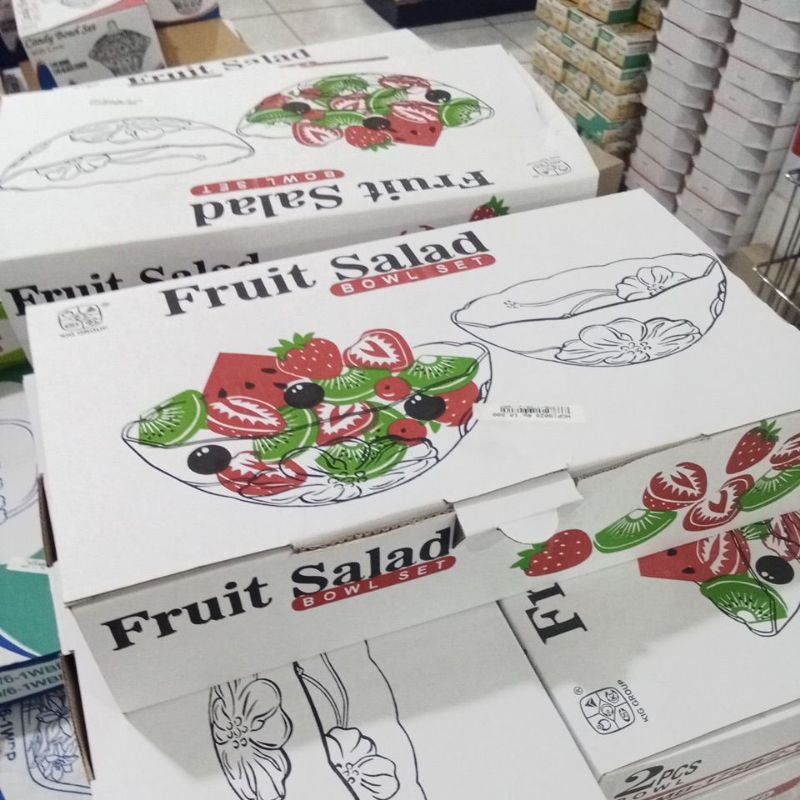 mini bowl / mangkok kaca / mangkok kaca + box / souvenir mangkok