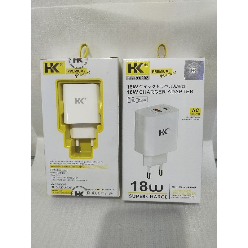 Batok/Adapter HK 18W super charger HK PD-202