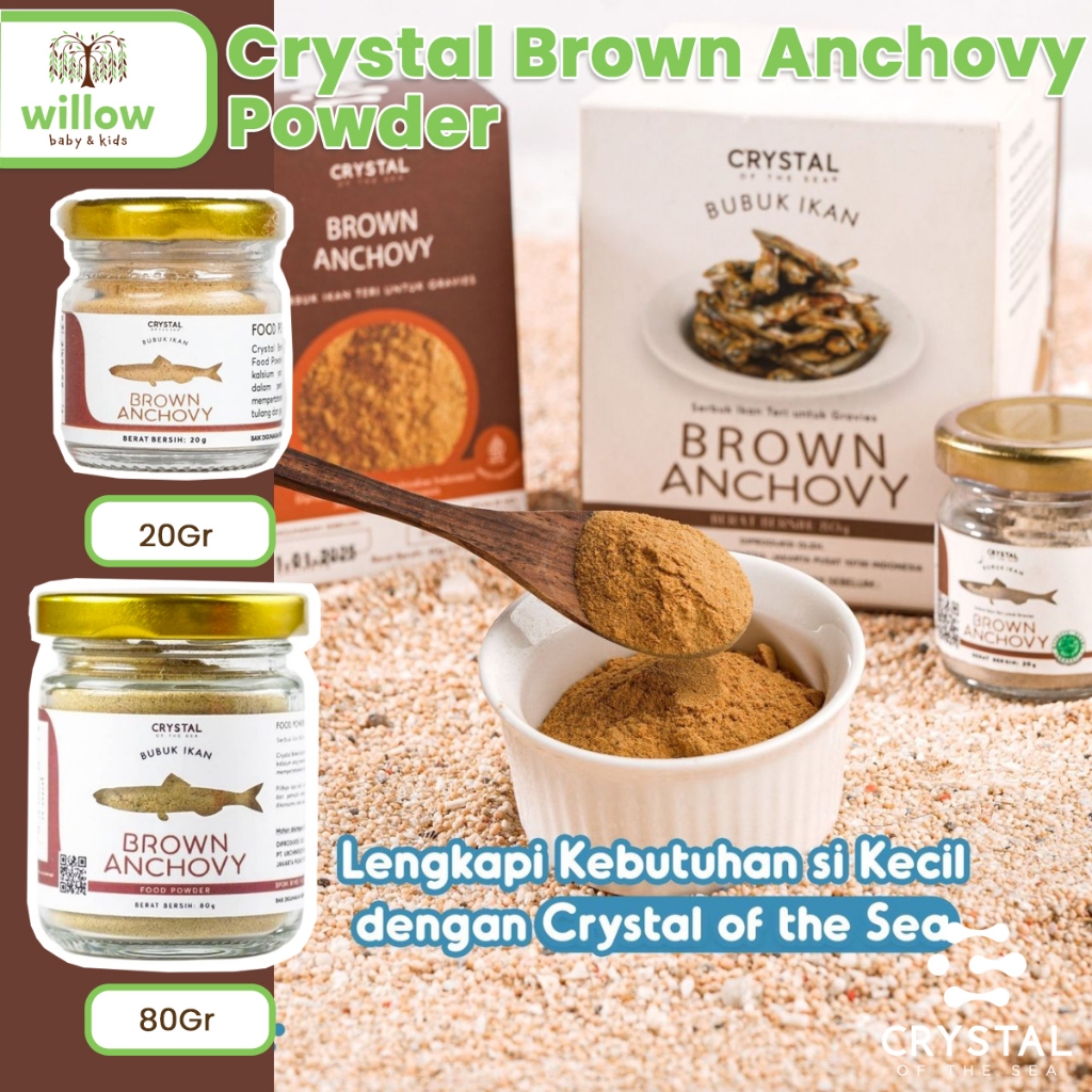 

Bumbu Masakan Dapur - Crystal Brown Anchovy Powder