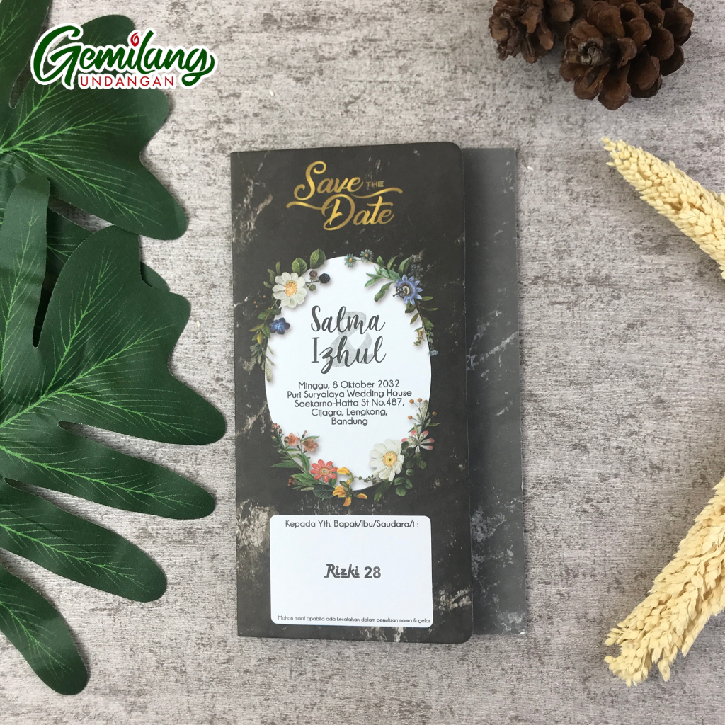 BLANKO UNDANGAN PERNIKAHAN RIZKI 28 TERMURAH