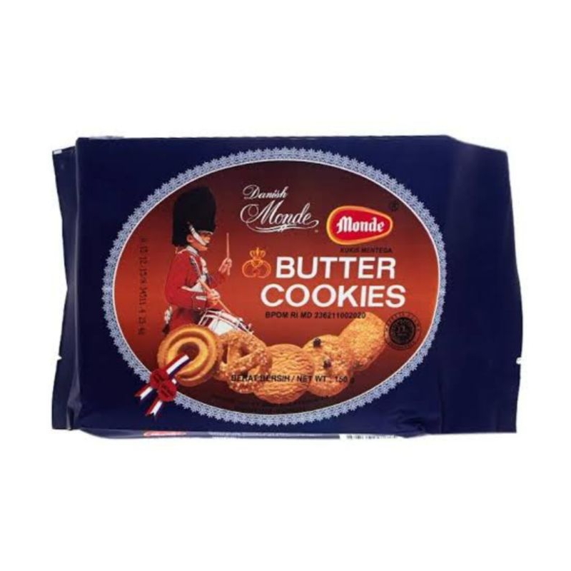 

Monde butter cookies isi 90 gr dan 150 gr