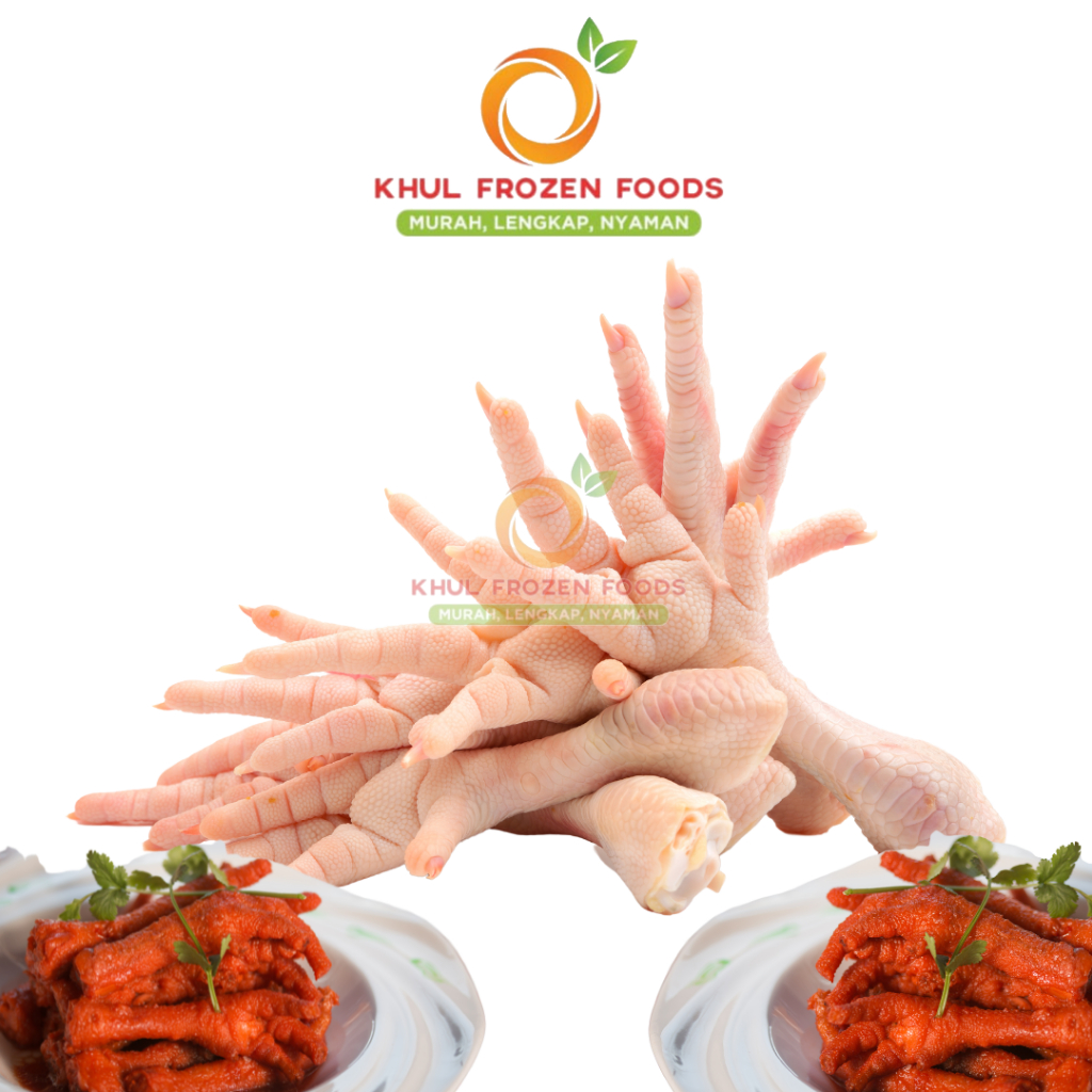 Ceker Ayam Beku/ gram/ ceker timbang / kaki ayam beku/ beku/ frozen/ mentah gram