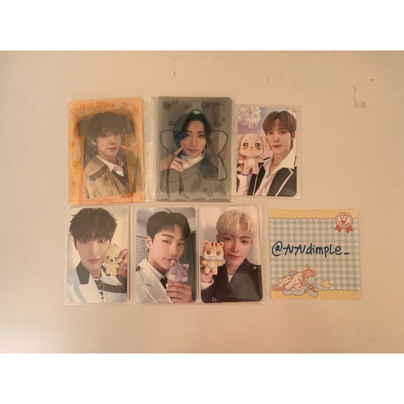ATEEZ ANITEEZ PHOTOCARD KEYRING  MINGI SAN HONGJOONG YUNHO BIRTHDAY MD YUNHO SEONGHWA