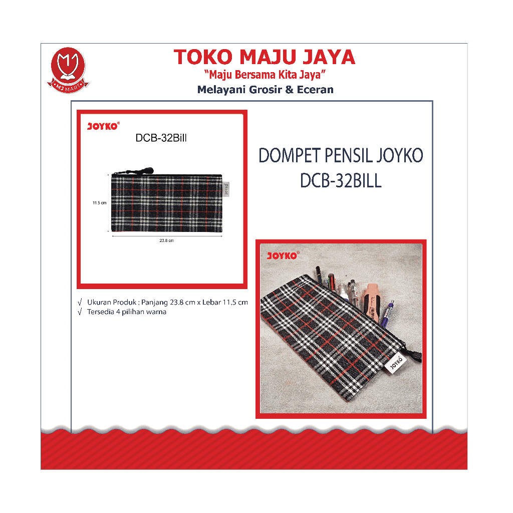 

DOMPET PENSIL JOYKO DCB-32BILL