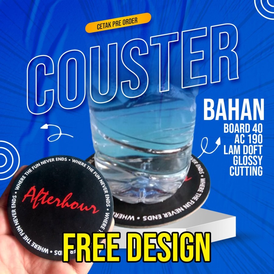 

Cetak Couster Minuman