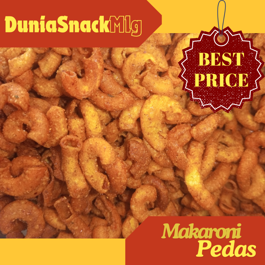 

MAKARONI PEDAS RENYAH 500GR SNACK