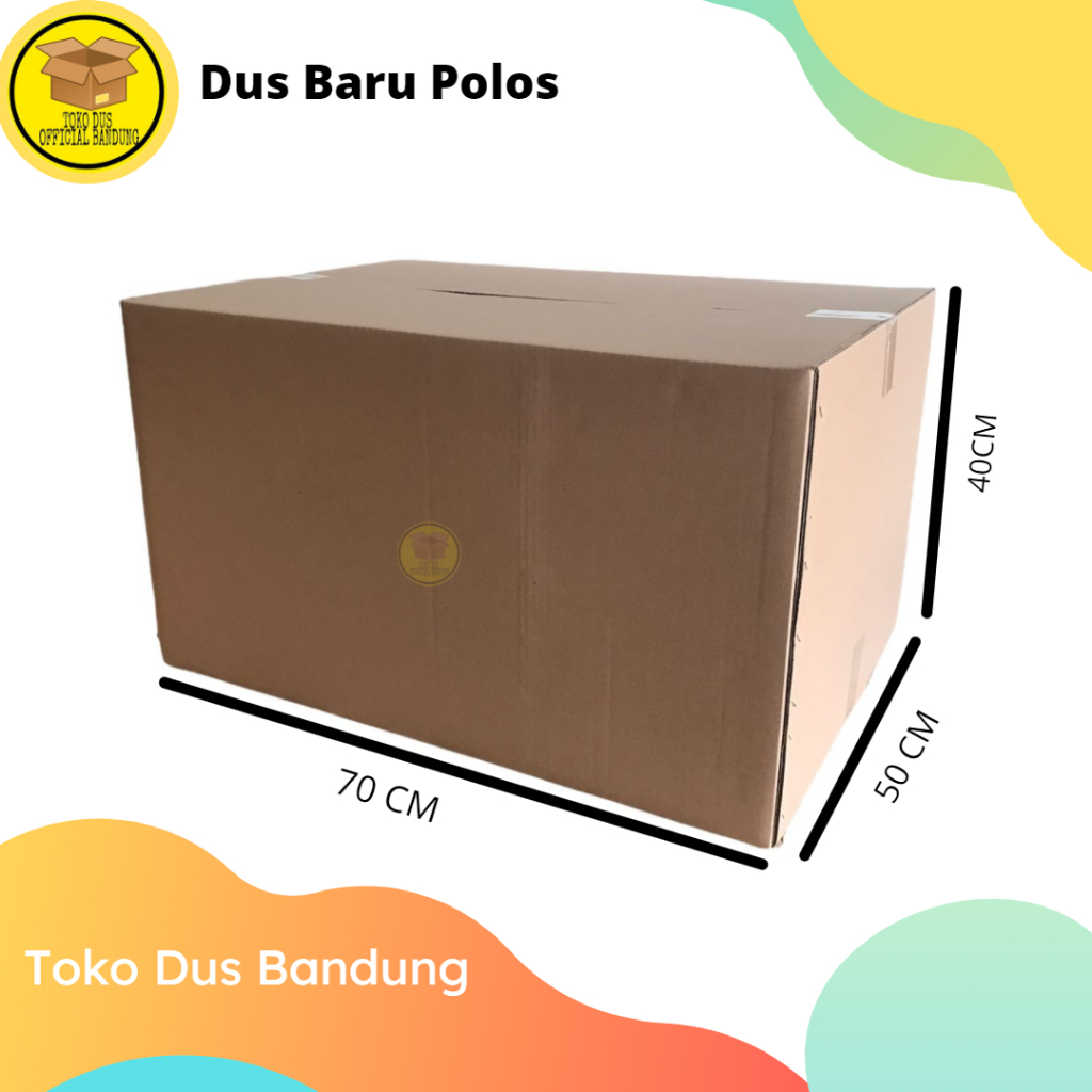 

DUS BARU POLOS UKURAN 70X50X40