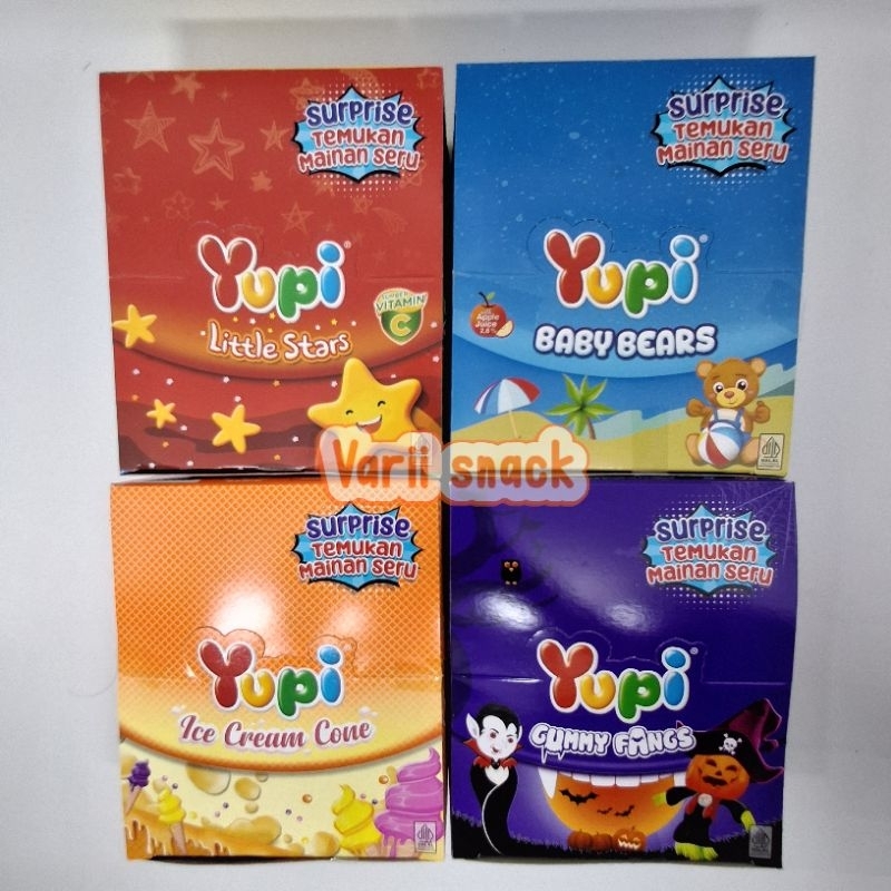 

Permen Yupi Gummy Aneka Rasa 1 Box 24 pcs