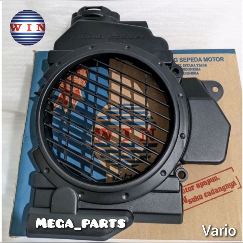 Cover Radiator / tutup radiator honda vario karbu / vario techno 110 tahun 2008 - 2012 merek WIN