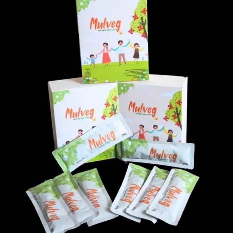 

MULVEG Jelly Agar Pengganti sayur dan buah RASA LECI isi 10 sachet