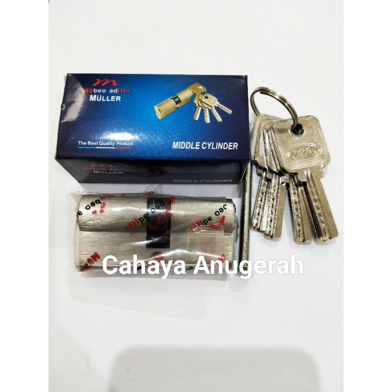 Anak Kunci Muller Tanggung / Silinder Anak Kunci Muller Tanggung / Anak Kunci Pintu Muller Tanggung