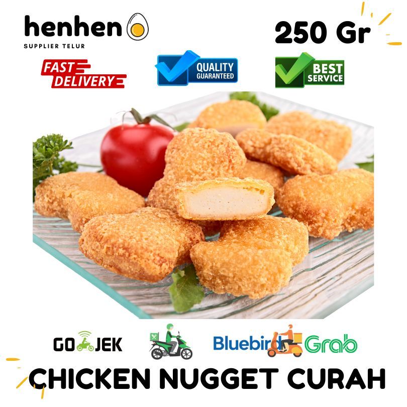 

CHICKEN NUGGET CURAH 250/500 gram FROZEN FOOD