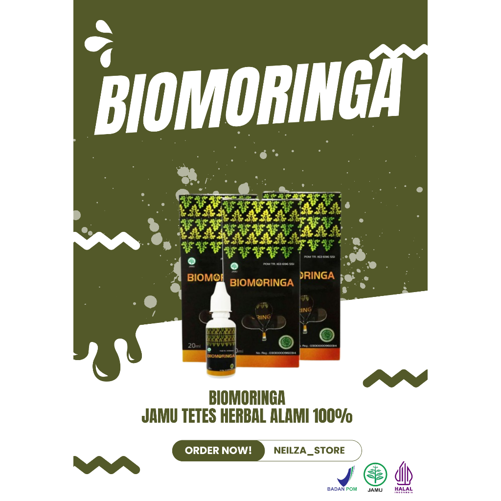 

BioMoringa - Jamu Tetes Herbal Penyakit Liver