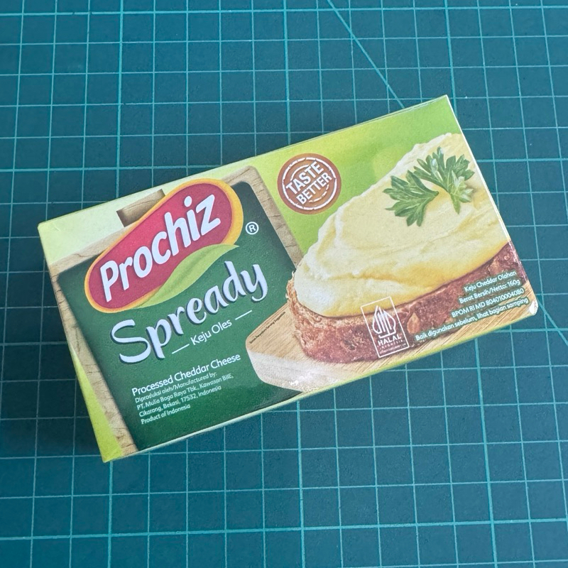 

Prochiz Spready keju oles 160gr cheese spread keju leleh