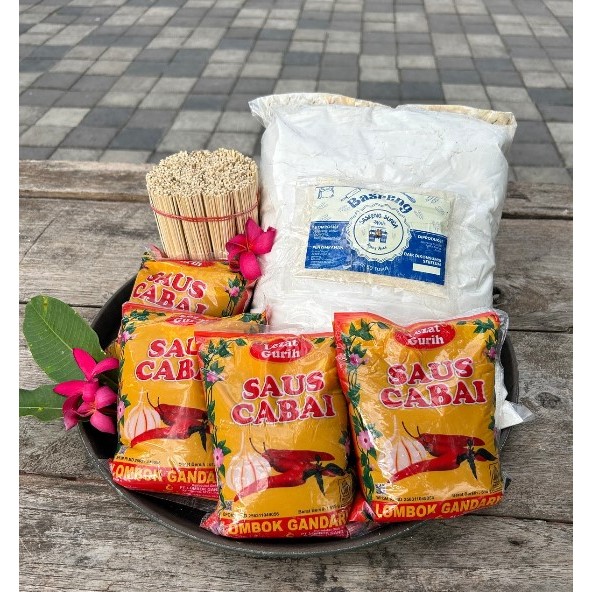 

Paket Bahan Baku Basreng, Beserta bumbu dan saus, untuk 1000 tusuk