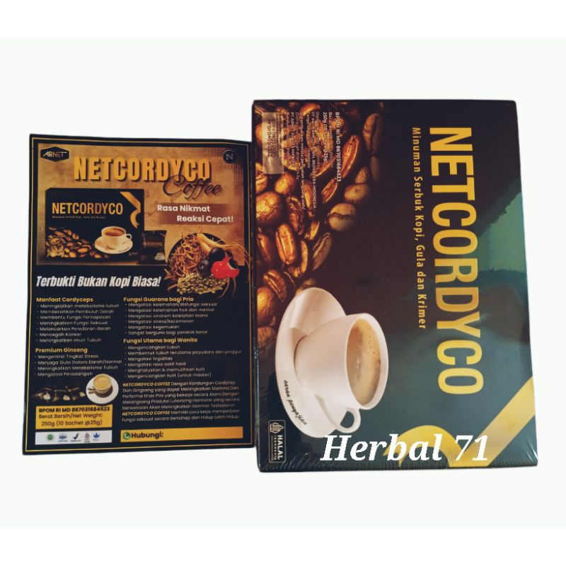 

NETCORDYCO COFFEE isi 10sachet