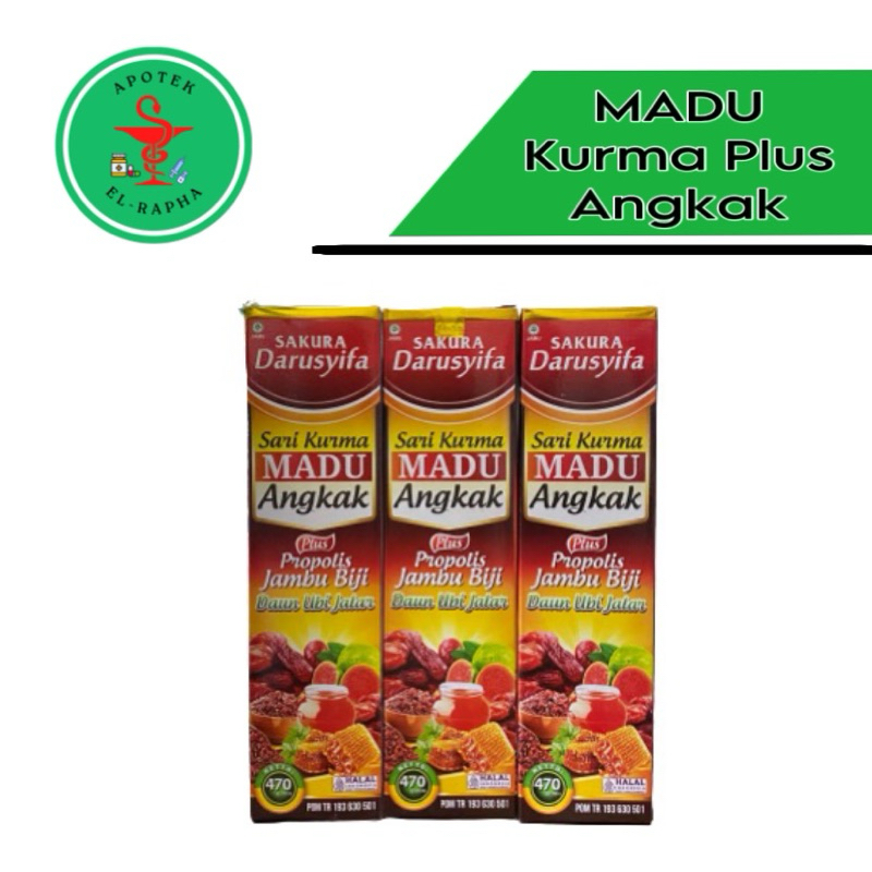 

Sari kurma madu plus angkak Daru Syifa