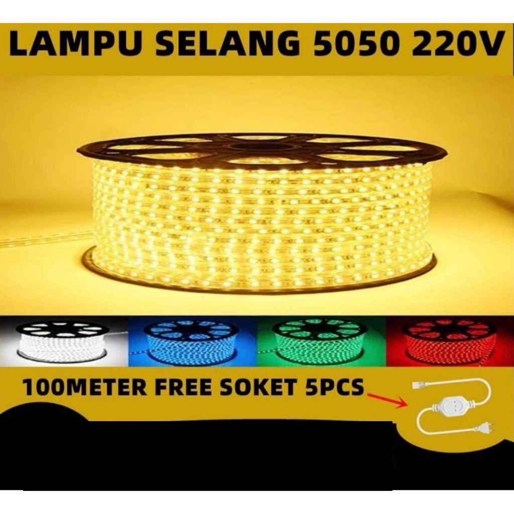 LAMPU LED STRIP SELANG SMD 5050 100 METER / LAMPU PLAFON CEILING DRIP CEILING PLAFON LED