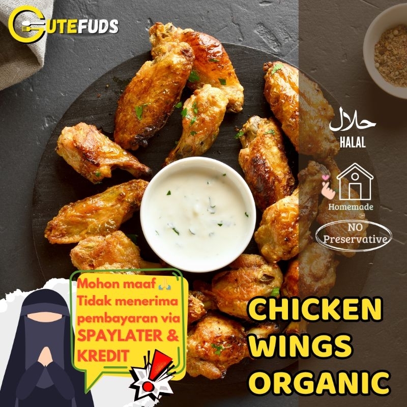 

CHICKEN WINGS AYAM ORGANIK HOMEMADE
