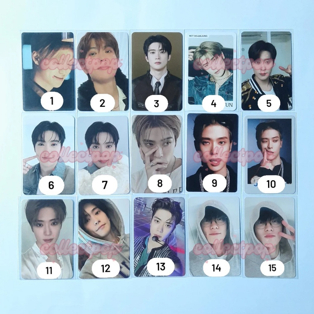 PHOTOCARD OFFICIAL NCT JAEHYUN