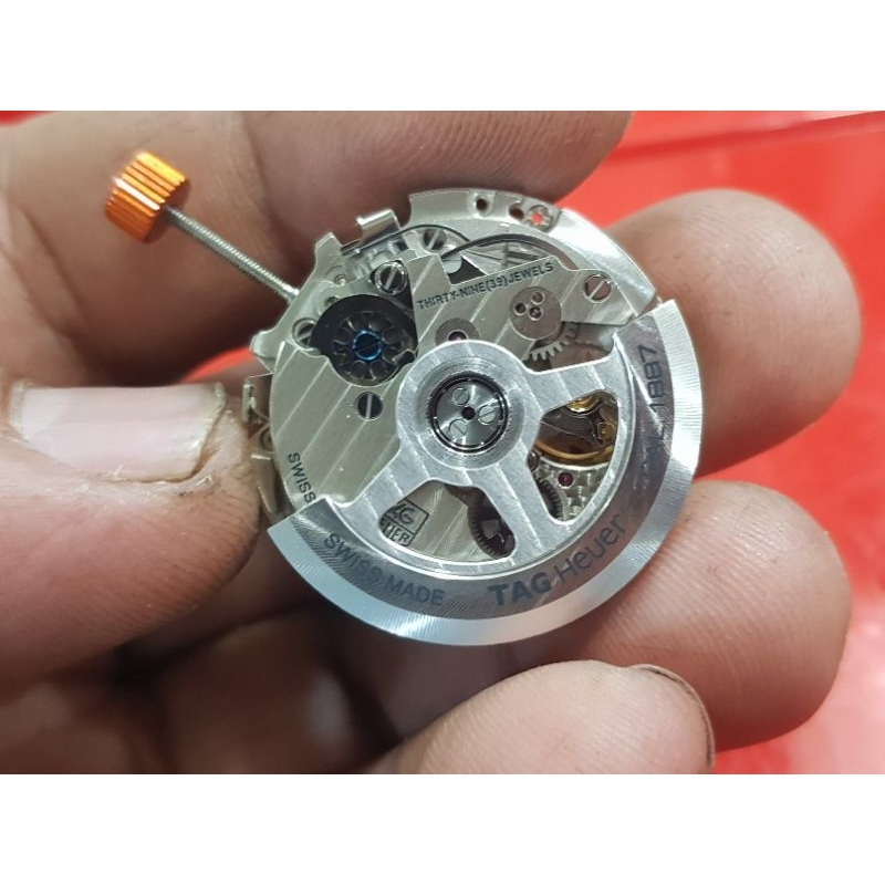 MESIN JAM AUTOMATIC TAG HEUER CALIBER.01 ORIGINAL SWISS 39 JEWELS