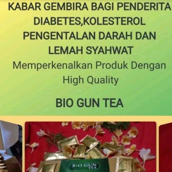 

BIOGUNTEA 1 BOX ISI 12 SACHET (SUPLEMEN KESUBURAN DAN VITALITAS PRIA&WANITA)