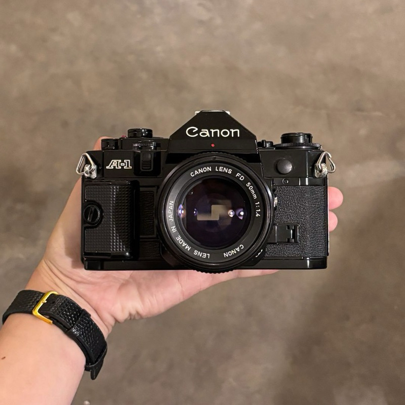 Canon A-1 & Lensa New Canon FD 50mm F1.4 ISTIMEWAAA