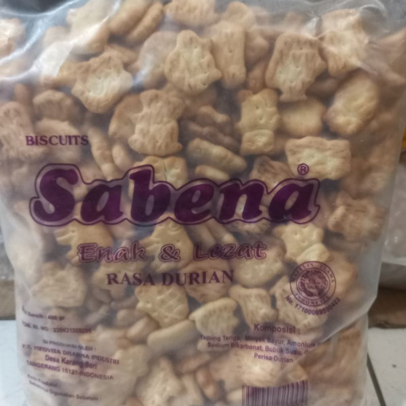 

BISCUIT SABENA ROTI RASA DURIAN 400gram