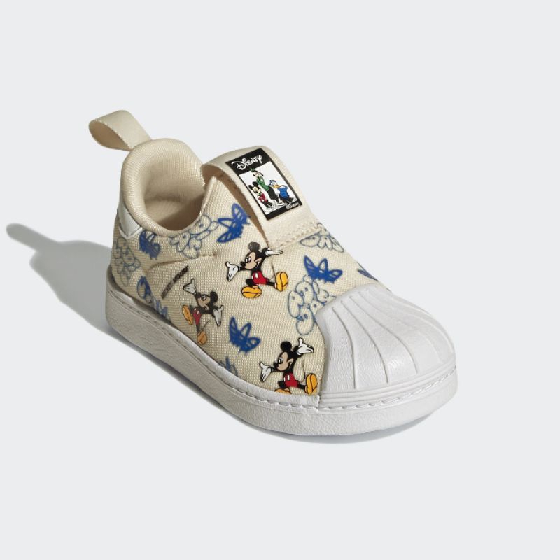 SEPATU ANAK ORIGINAL ADIDAS SUPERSTAR 360 DISNEY MICKEY 3 FOIL
