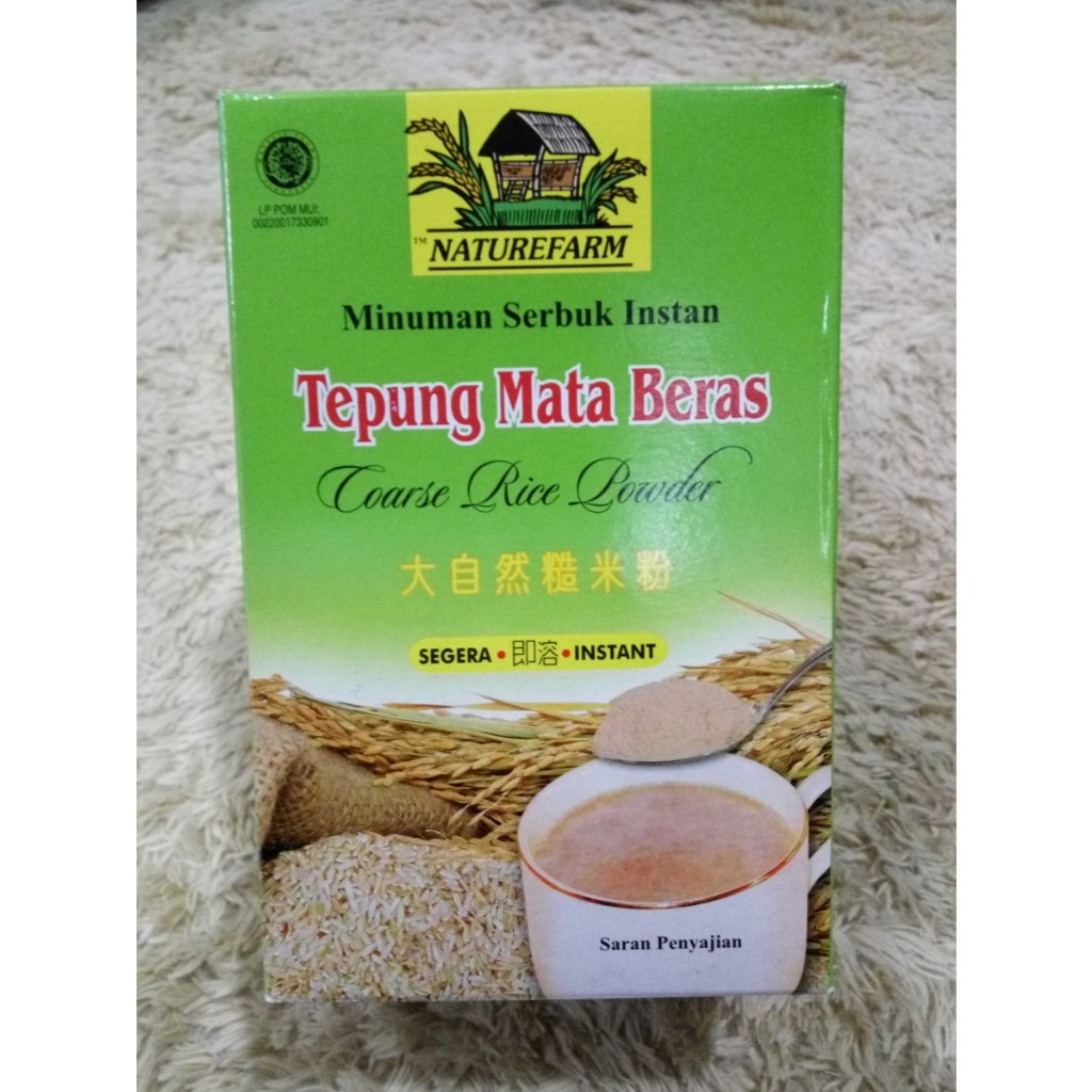 

TEPUNG MATA BERAS MERAH - TEPUNG MATA BERAS MERAH BEKATUL - NATUREFARM