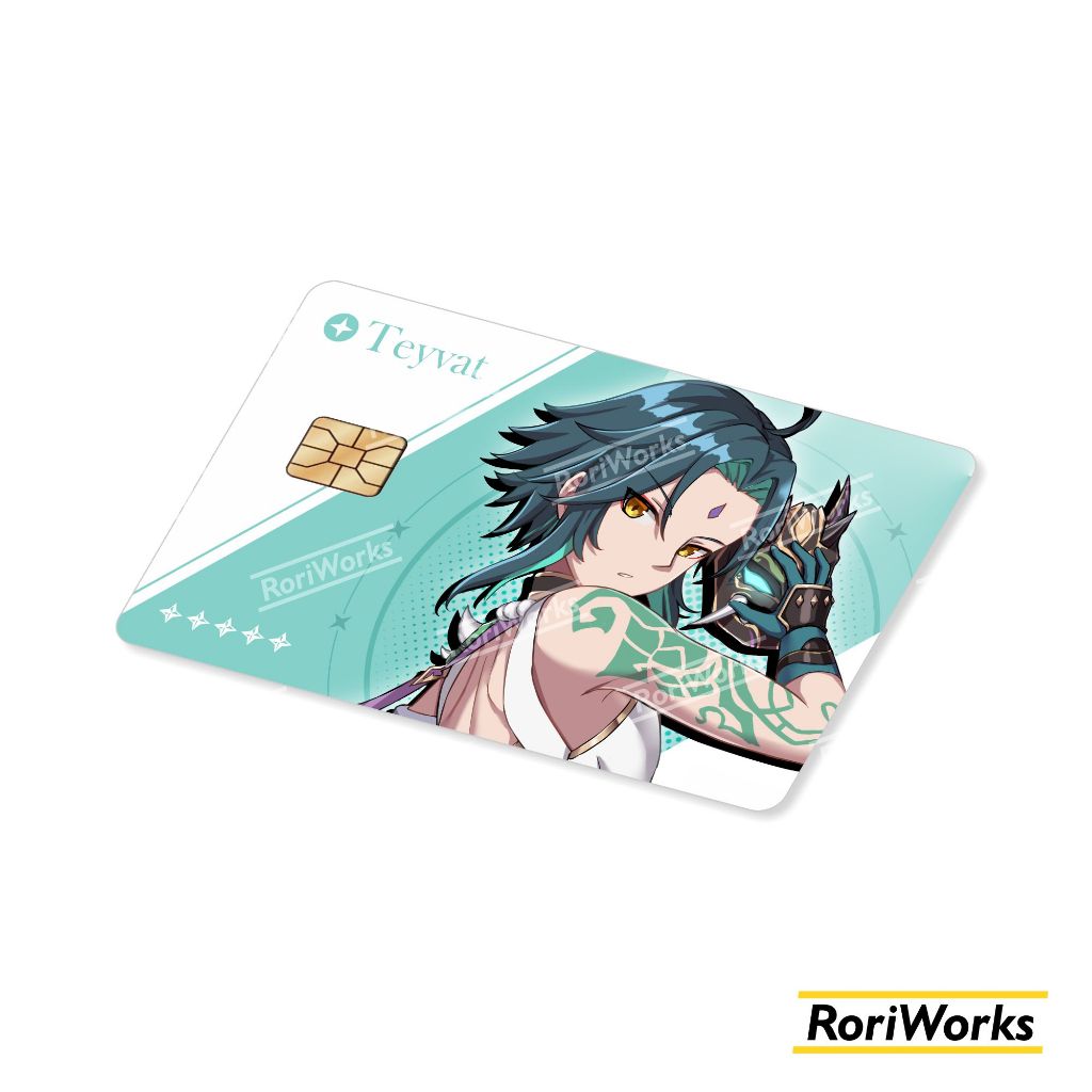

Stiker Kartu - Xiao | Genshin Impact | Garskin Debit Kredit Emoney Flazz