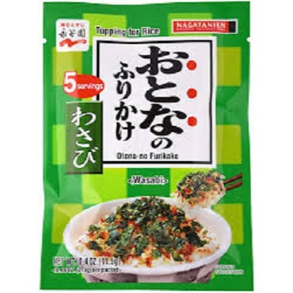 

Nagatanien Toping For RIice Otona No Furikake Wasabi Abon Jepang 11.5gr