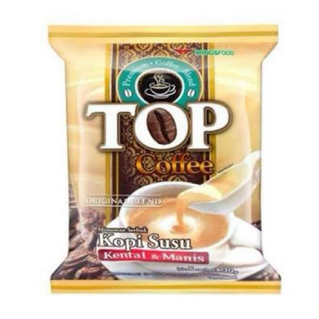 

[AYOBUY.ID] TOP COFFEE SUSU KENTAL MANIS 30g (ISI 12)