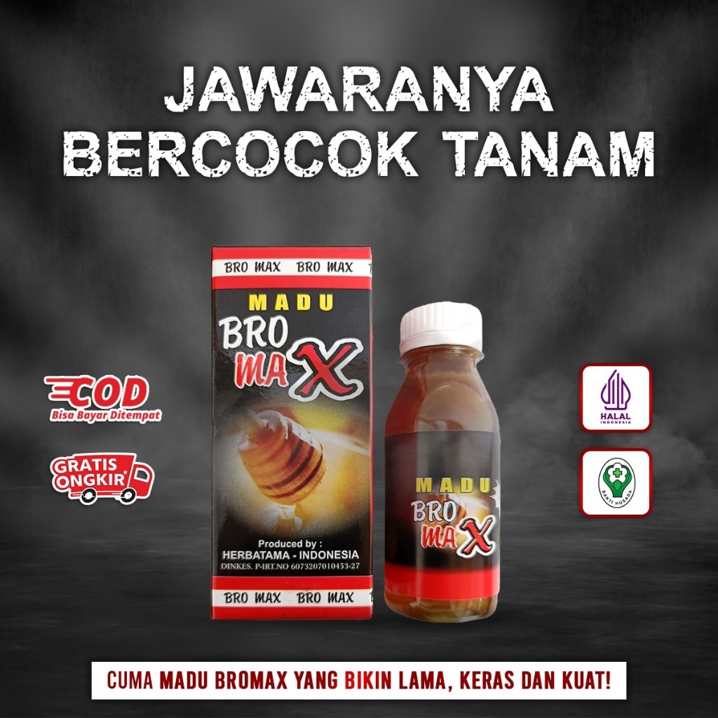 

PROMO Madu Bromax 175gr dengan ginseng