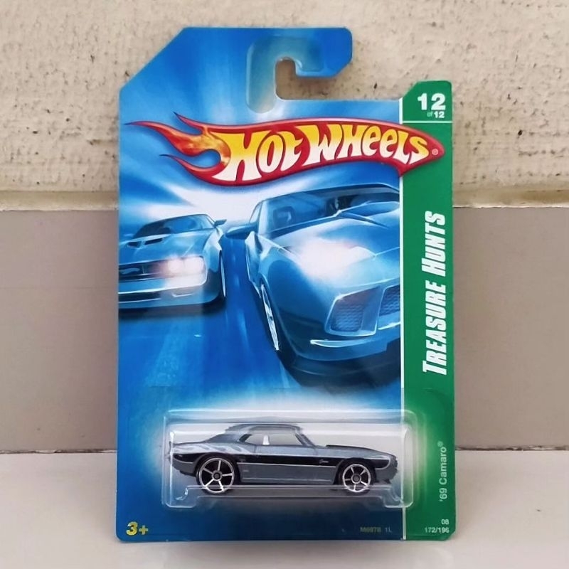 Hot Wheels '69 Camaro Blue Card (TH Reguler)